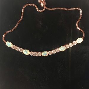 Opal Adjustable Tennis Bracelet